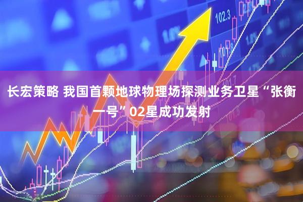 长宏策略 我国首颗地球物理场探测业务卫星“张衡一号”02星成功发射
